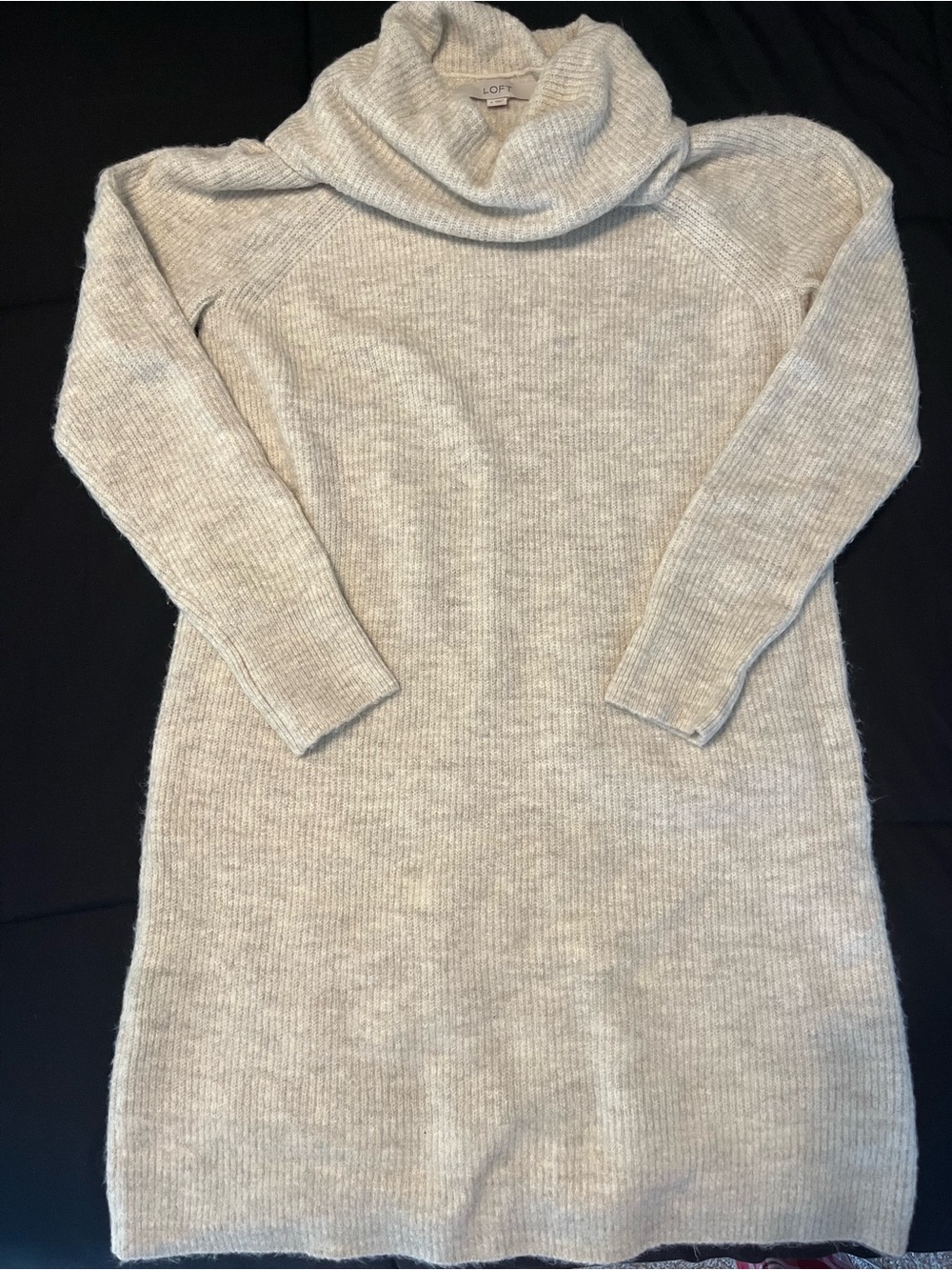 LOFT Cowl Neck Sweater Dress